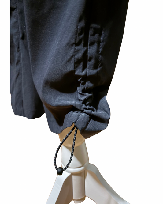 Lightweight Outdoor Pants – Women’s Straight Fit L (Black)